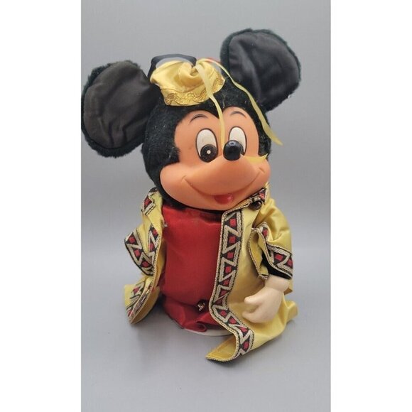 1985 Disney Young Epoch China Mickey Mouse 16" Disneyland Florida Retro Disney - Picture 1 of 15